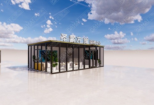 臨沂圣蒙左岸臨售展廳
