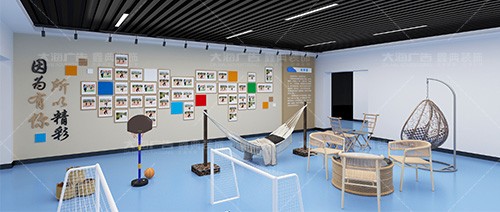 河東銀河小學繩飛館展廳